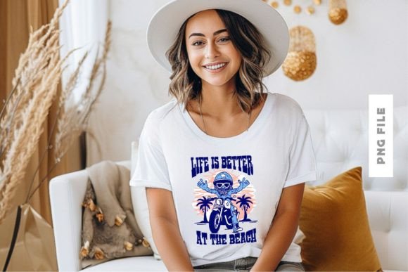 Download Life is Better at the Beach Design PNG - Beach design Collection
