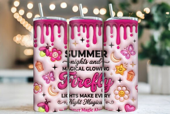 Download 3D Inflated Summer Tumbler Wrap PNG - Summer tumbler wrap Collection