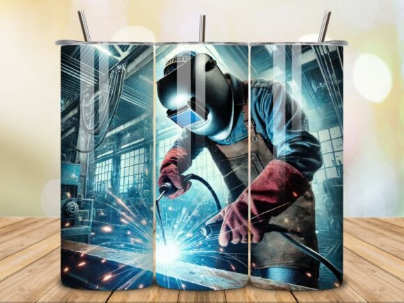 Download Welding 20Oz Tumbler Wrap Sublimation V1 - Welding Collection