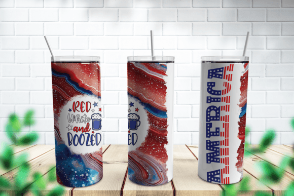 Download Red White and Boozed July 4th Tumbler - July 4th tumbler Collection