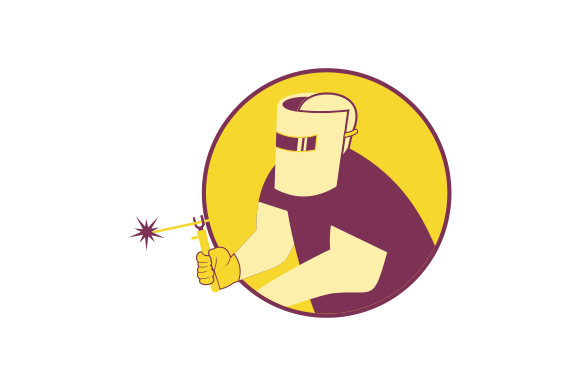 Download Welder Worker Welding Torch Retro - Welding Collection